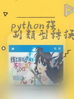 python强制类型转换
