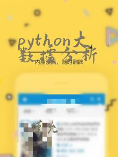 python大数据分析