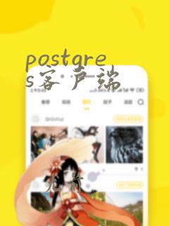 postgres客户端
