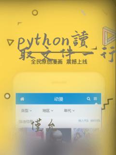 python读取文件一行一行读取