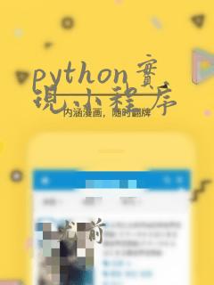 python实现小程序