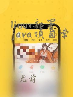linux部署java项目常用命令