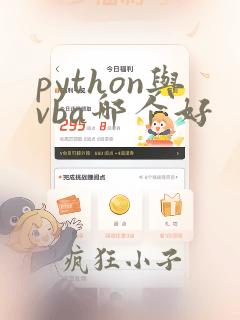 python与vba哪个好