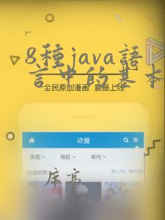 8种java语言中的基本数据类型