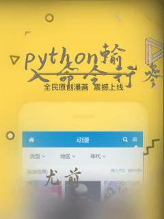 python输入命令行参数