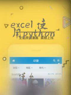 excel 使用python