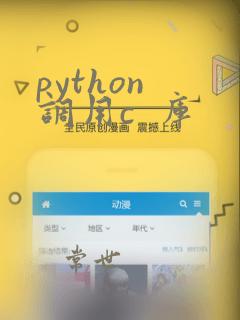 python 调用c 库