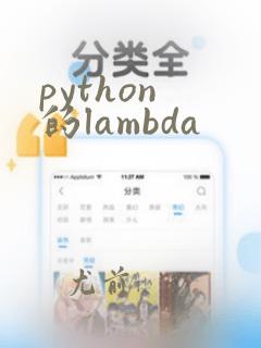 python 的lambda