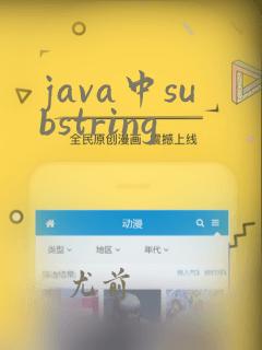 java中substring