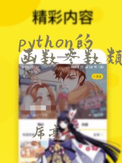 python的函数参数类型