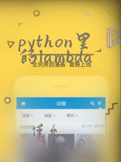 python里的lambda