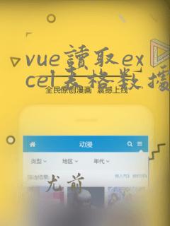 vue读取excel表格数据