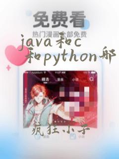 java和c  和python哪个就业前景好