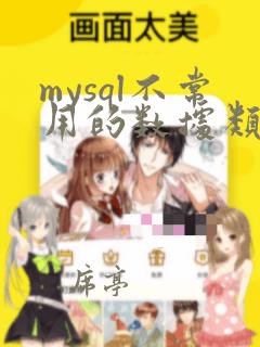 mysql不常用的数据类型