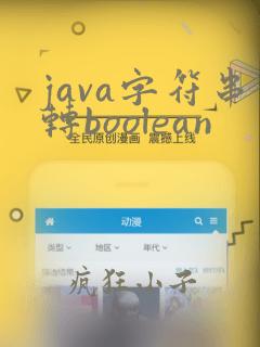 java字符串转boolean