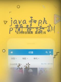 java和php开发培训
