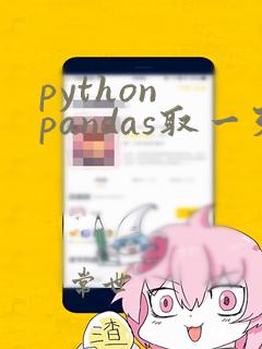python pandas取一列数据