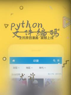 python 文件编码