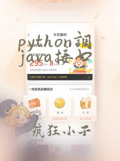 python调java接口