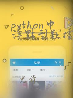 python中浮点型数据类型