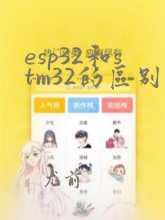 esp32和stm32的区别