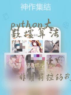 python大数据算法