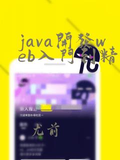 java开发web入门到精通