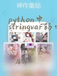 python中stringvar的作用