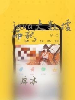 java大数据面试