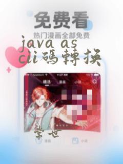 java ascii码转换
