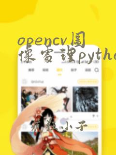 opencv图像处理python