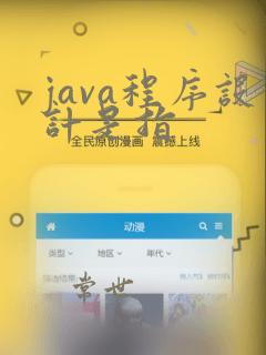 java程序设计是指