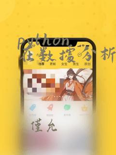 python 在数据分析中的应用