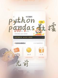 python pandas 数据分析