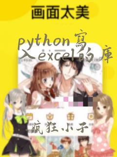 python写入excel的库