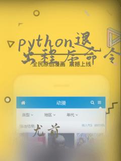 python退出程序命令