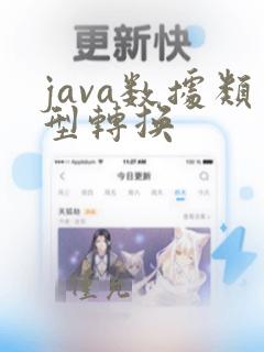 java数据类型转换