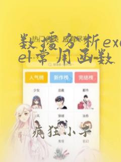 数据分析excel常用函数