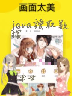 java读取数据