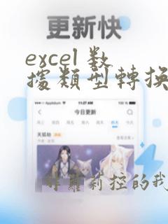excel 数据类型转换函数