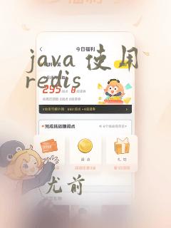 java 使用redis