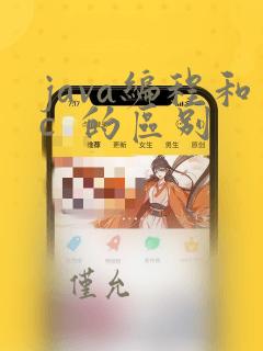 java编程和c 的区别
