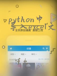 python中导入excel文件