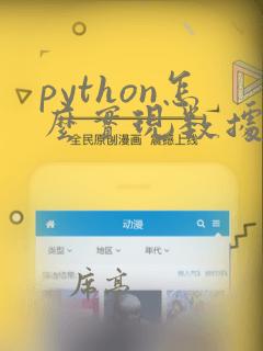 python怎么实现数据分析