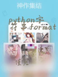 python字符串format