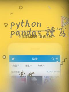 python pandas 读写excel