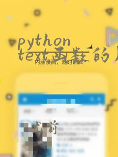 python text函数的用法
