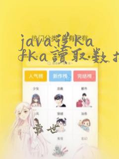 java从kafka读取数据