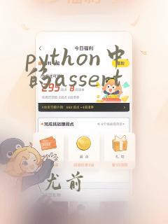 python中的assert