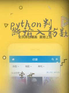python判断输入的数据类型